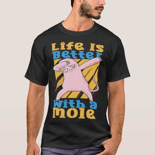Mulldjur med slätt t shirt (Framsida)