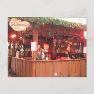 Mulled Vin Booth i Hamburg Vykort