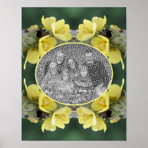 Mullein-blomman på Vilden lägger till ditt foto Poster