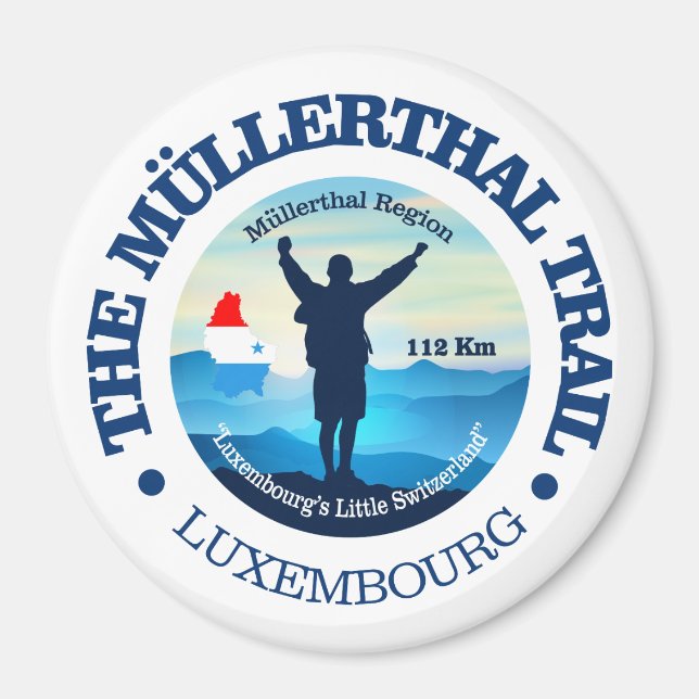 Mullerthal Trail Magnet (Framsidan)