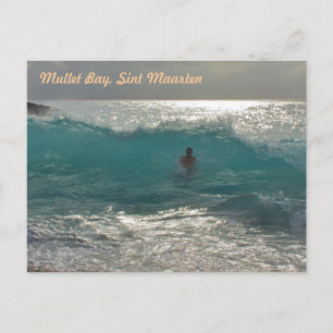 Mullet Bay, SXM Vykort