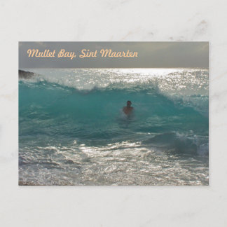 Mullet Bay, SXM Vykort