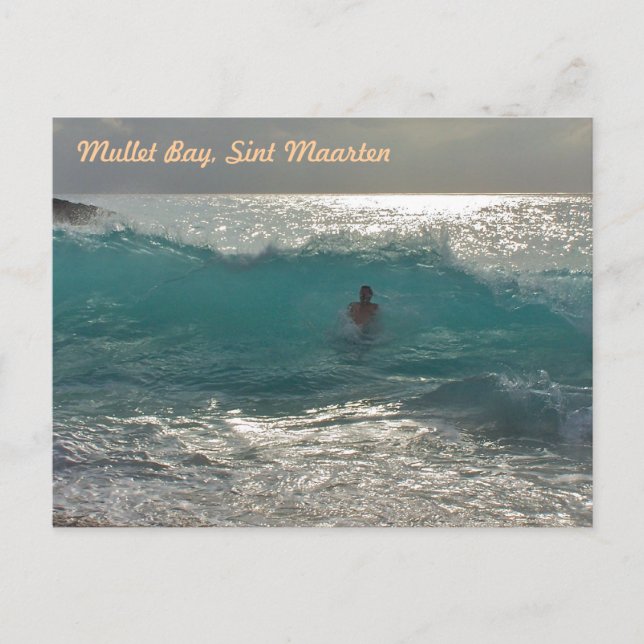 Mullet Bay, SXM Vykort (Framsida)