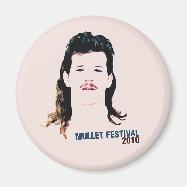 Mullet Festival 2010 Magnet (Framsidan)