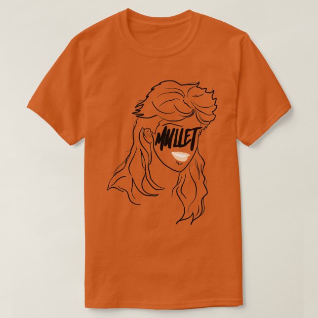 Mullet T Shirt (Design framsida)