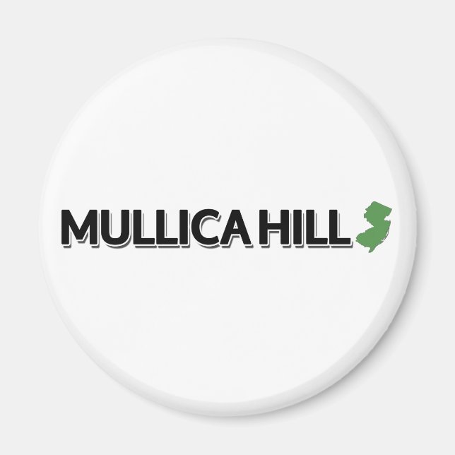 Mullica Backe, New jersey Magnet (Framsidan)