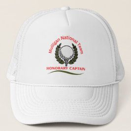 "Mulligan National Team, Honorary Kapten" Golf Keps