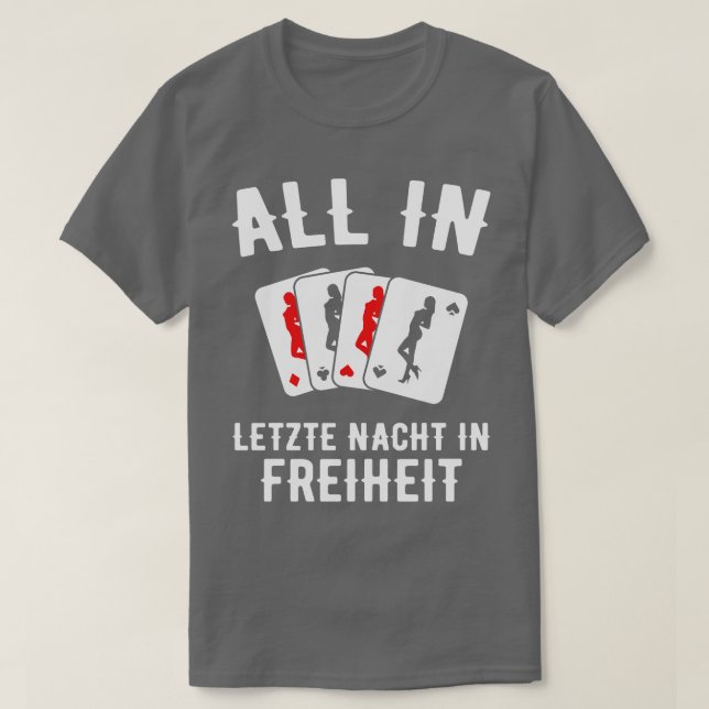 Mullrande Jga Män Män Brudgum Svärmansfest 3 T Shirt (Design framsida)