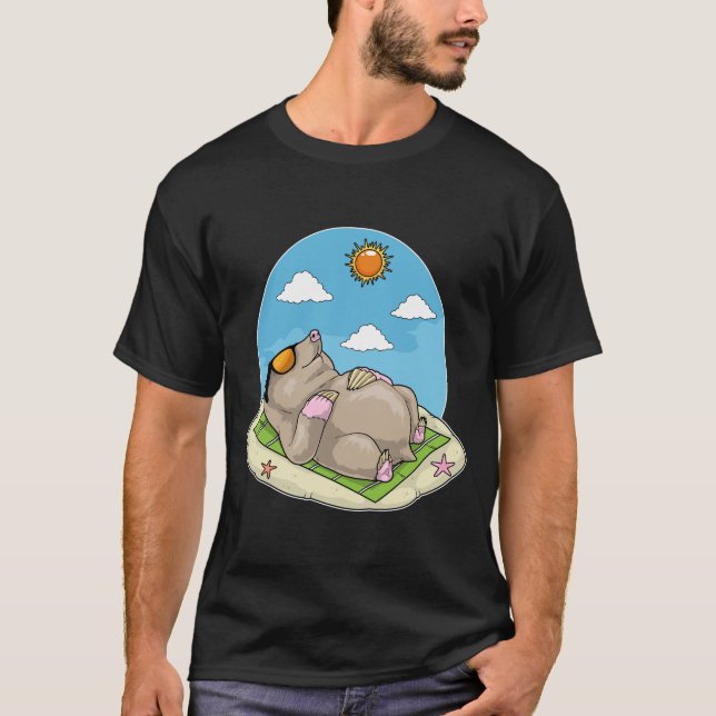 Mullstrandssolglasögon sommar t shirt (Framsida)