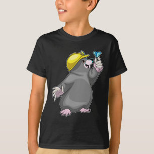 Mullvad Grävare Juvel Grävning T Shirt