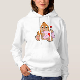 Mullvad med hjärta kuvert t shirt