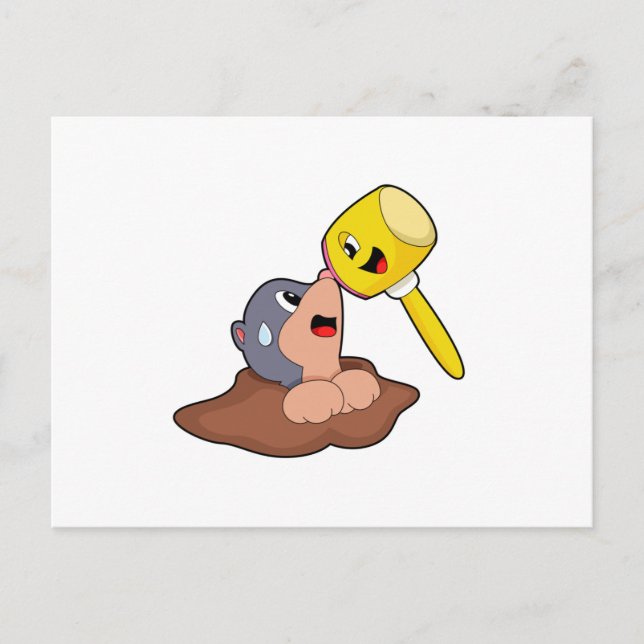 Mullvadshammare Vykort (Framsida)