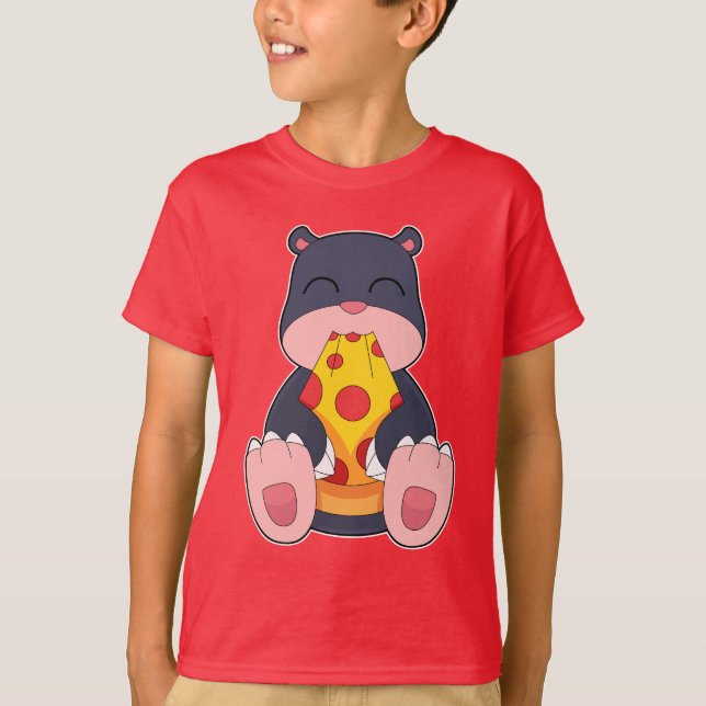 Mullvadspizza T Shirt (Framsida)
