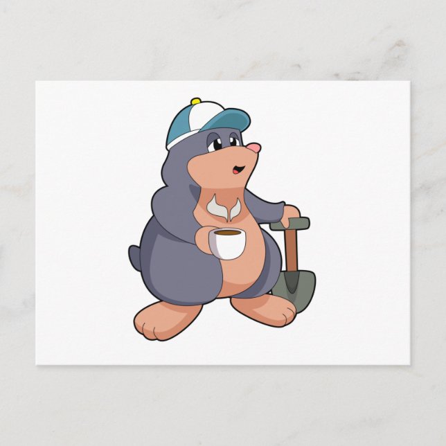 Mullvadsskriva Vykort (Framsida)