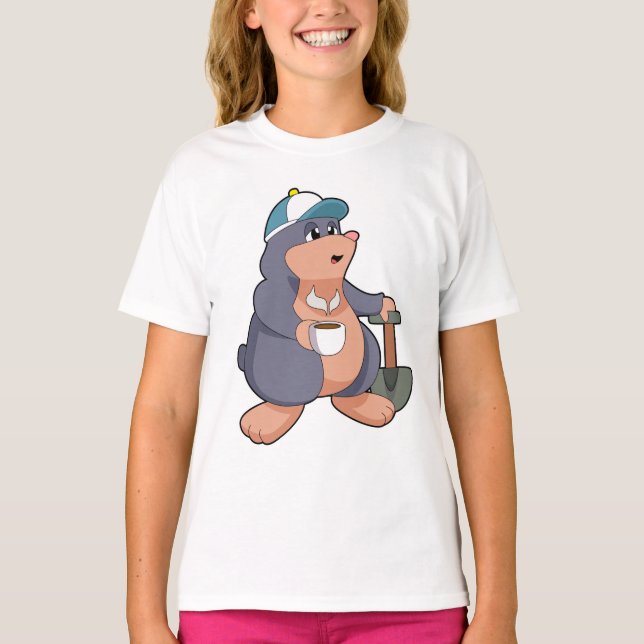 Mullvadsskuffa T Shirt (Framsida)