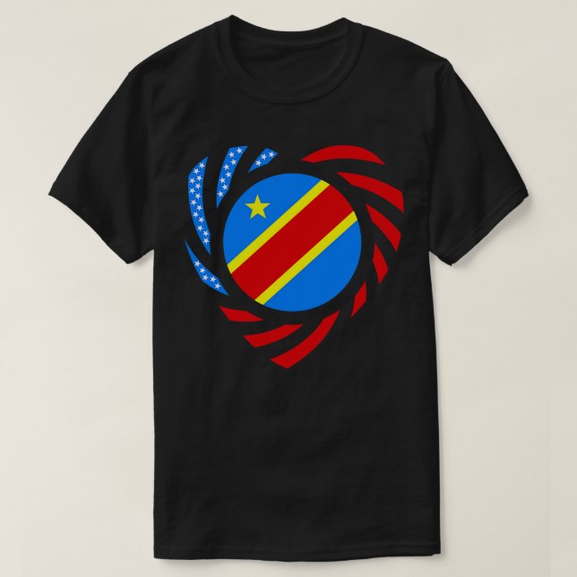 Multation av Demokratiska republiken Kongo T Shirt (Design framsida)