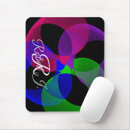 Multi Color Fusion Geometric Mouse Pad Musmatta