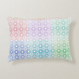 Multi-Colored Accent Pillow Prydnadskudde