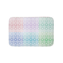 Multi-Colored Bath Mat