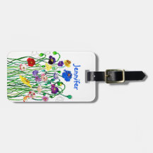 Multi-colored Wild Poppy Watercolor Personal