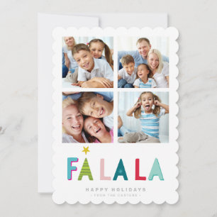 MULTI FAMILY PHOTO briljant färgad dabs fa la la l Meddelande