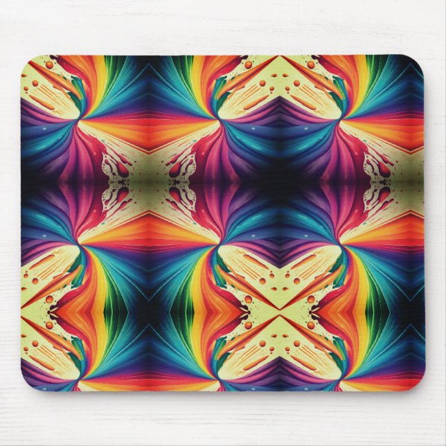 MULTI FÄRG DESIGN Mousepad Musmatta (Framsidan)