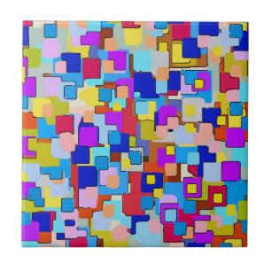 Multi Färg Dutch Delft-stilen Kakelplatta