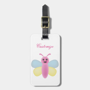 Multi-färg Kawaii Bee Thunder_Cove Bagagebricka