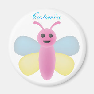 Multi-färg Kawaii Bee Thunder_Cove Magnet