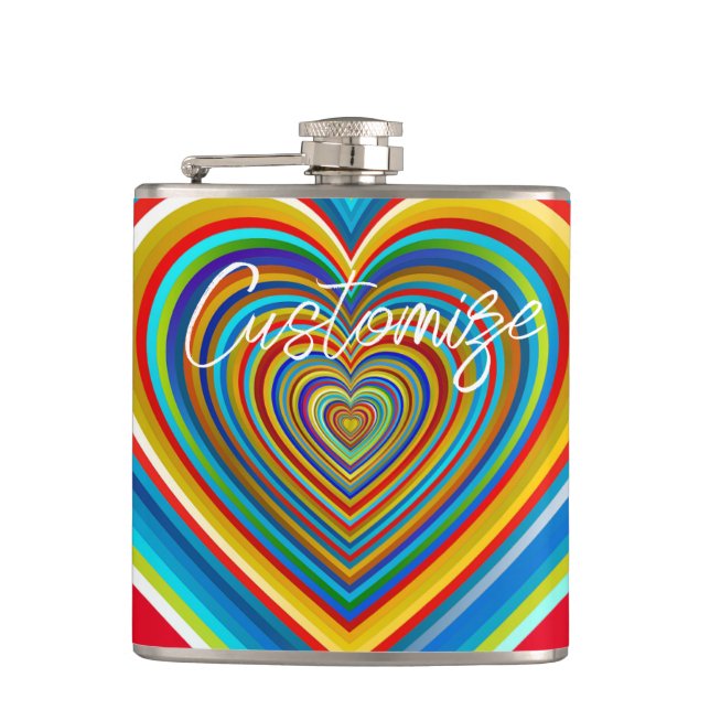 Multi-färg Valentine Heart Thunder_Cove Fickplunta (Framsidan)