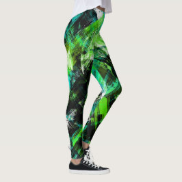 Multi-Grafik grunge Leggings