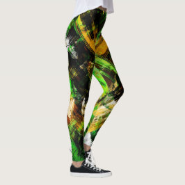 Multi-Grafik grunge Leggings