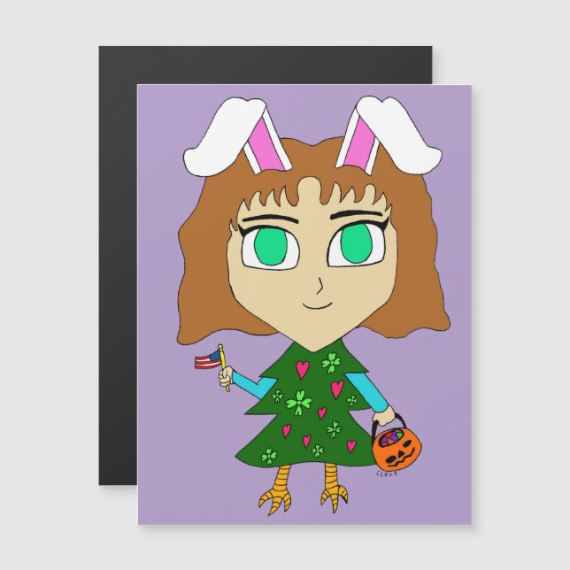 Multi Holiday Chibi (Fram/baksida)