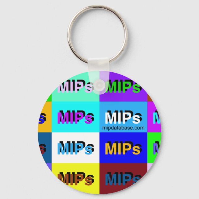 multi mips logo key chain nyckelring (Framsida)
