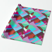 Multi-Pastell Lattice Abstrakt Selfie Ram