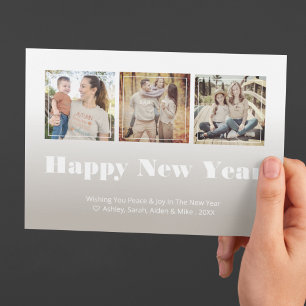 Multi Photo Gott nytt år Helg Vykort