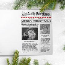 Multi Photo North Pole Nyaste julklapp funny