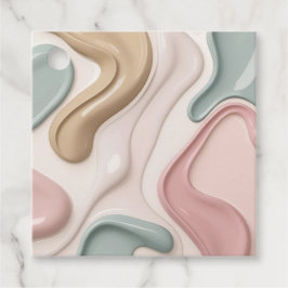 Multi purpose favor tags in stylish graphic gåvor etiketter