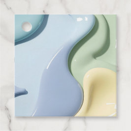 Multi purpose favor tags in stylish graphic gåvor etiketter