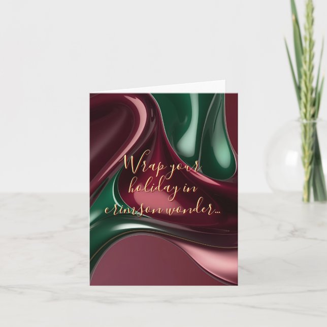 Multi purpose folded card in stylish graphic anteckningskort (Framsida)