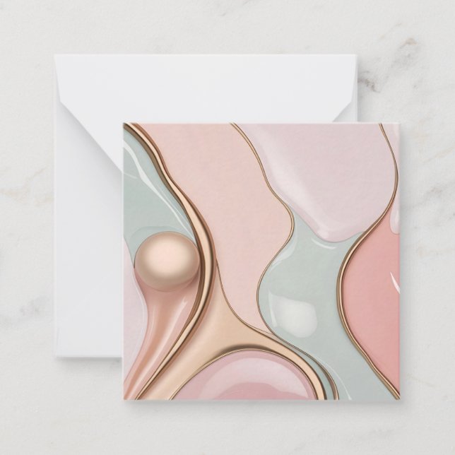 Multi purpose note card in stylish graphic anteckningskort (Framsida)