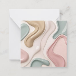 Multi purpose note card in stylish graphic anteckningskort