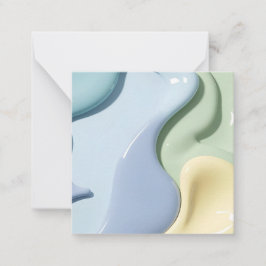 Multi purpose note card in stylish graphic anteckningskort