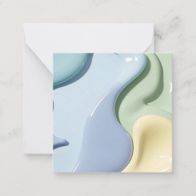 Multi purpose note card in stylish graphic anteckningskort (Framsida)