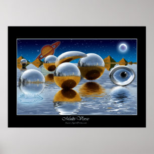 "MULTI-VERSE" Poster av Skye Ryan-Evans