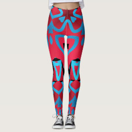 Multicolor sömlöst mönster "Ratti_Creative_Arts" Leggings