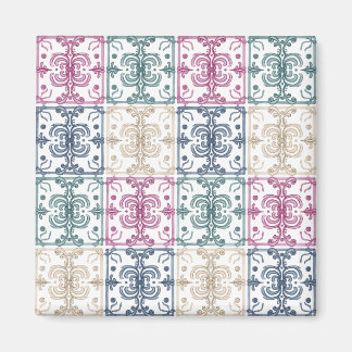 Multicolor Tiles Magnet