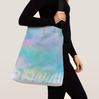 Multicolor Vattenfärg Axelväska