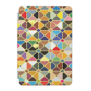 Multicolore-geometriskt mönster med oktonformer iPad mini skydd