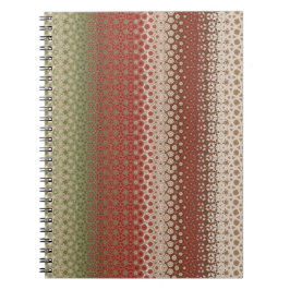 Multicolored boho  anteckningsbok